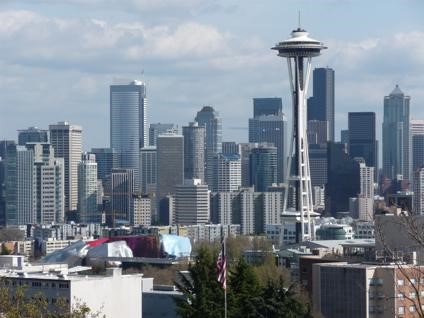 Seattle, Washington urban skyline